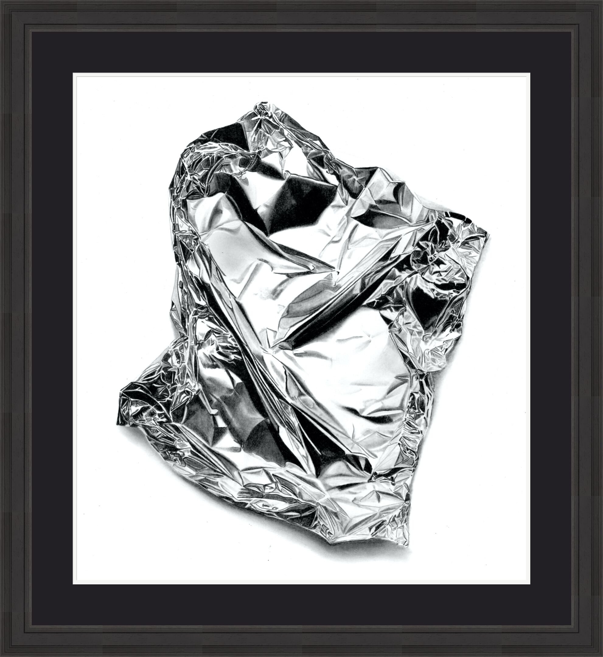 Aluminium Foil Small 2025 37cm x 41cm Framed.jpeg