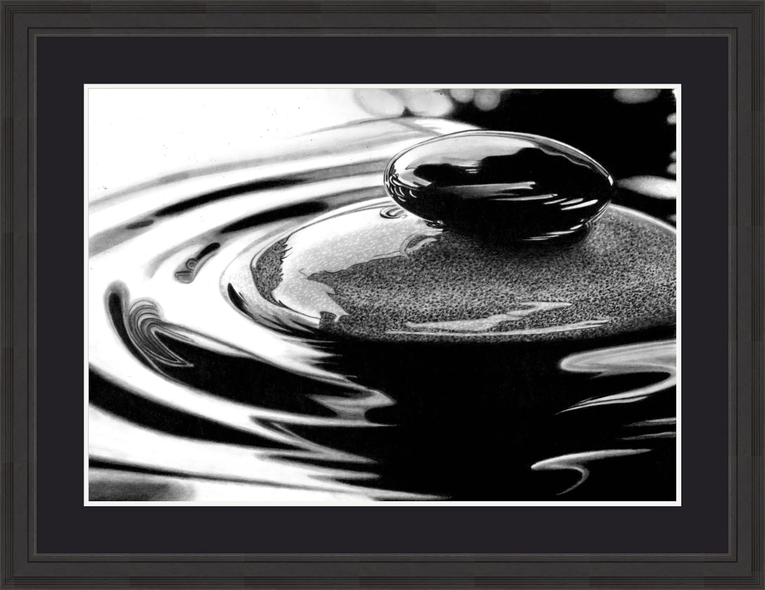 Wet Pebbles 2025 Framed.jpeg