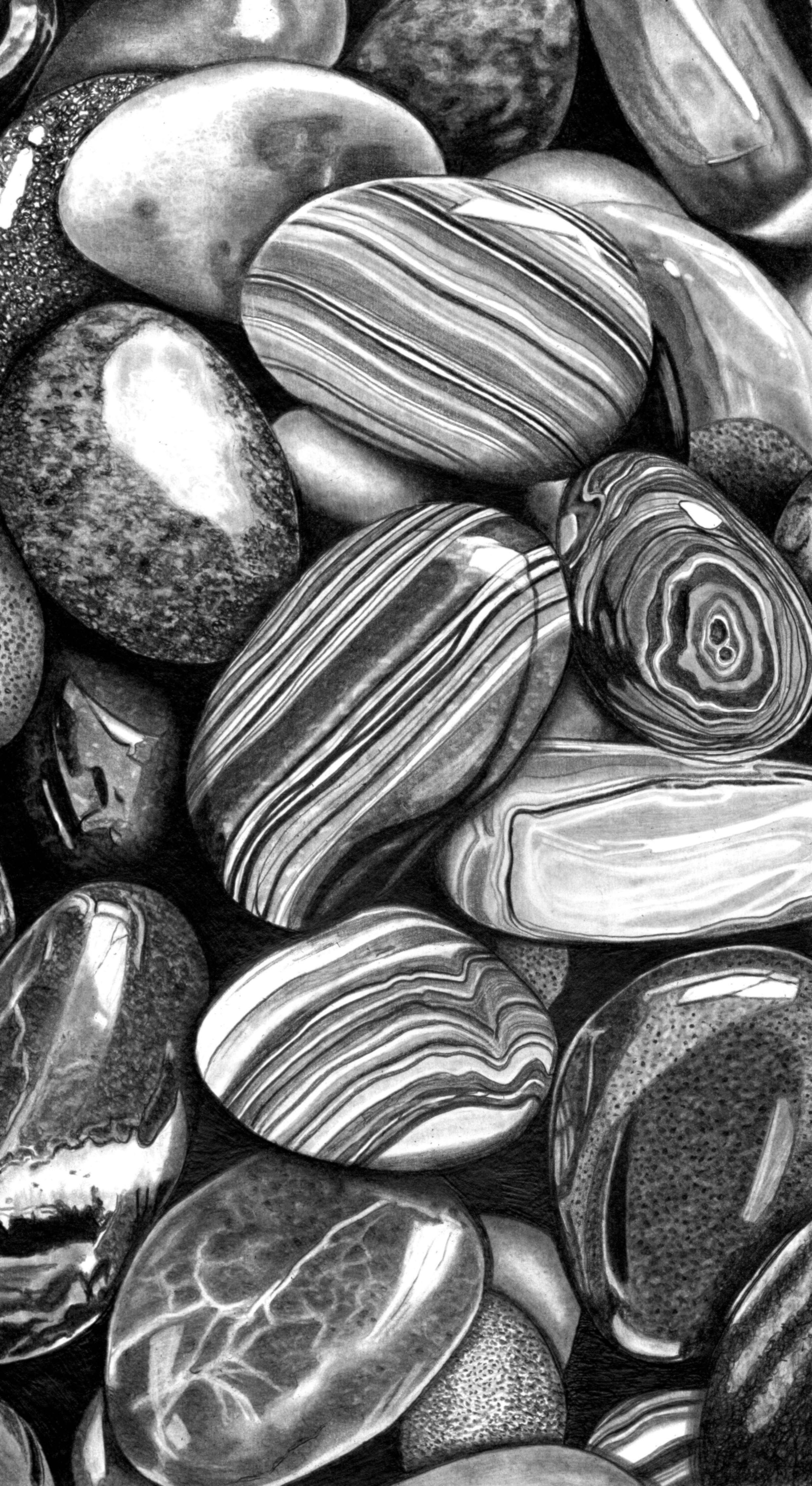 Wet Pebbles 2 - 2025 21cm x 38cm.jpeg