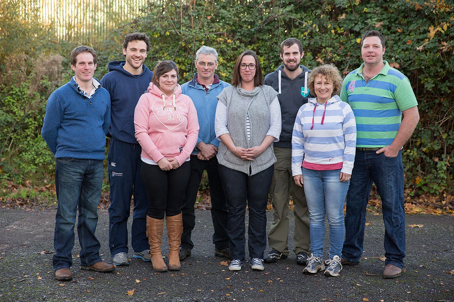 Students from the course at Bridgwater College, Cannington Centre, Somerset