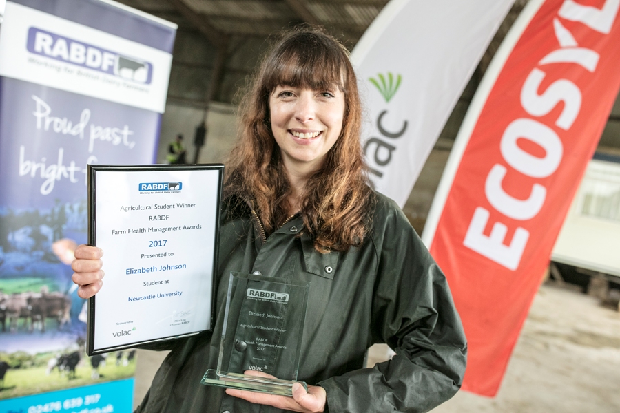 Agricultural winner Elizabeth Johnson, Newcastle University