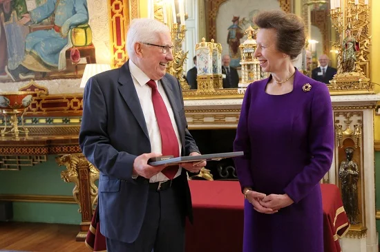 Resize for web - Barry Wilson receiving the Princess Royal Award from Her Royal Highness.jpg