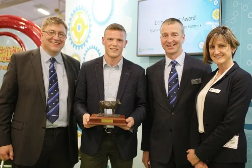 New-style Dairy Student Award crowns Joshua Thompson as winner