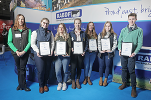 Students from Surrey, Harper and Duchy triumph in Farm Health Management Awards