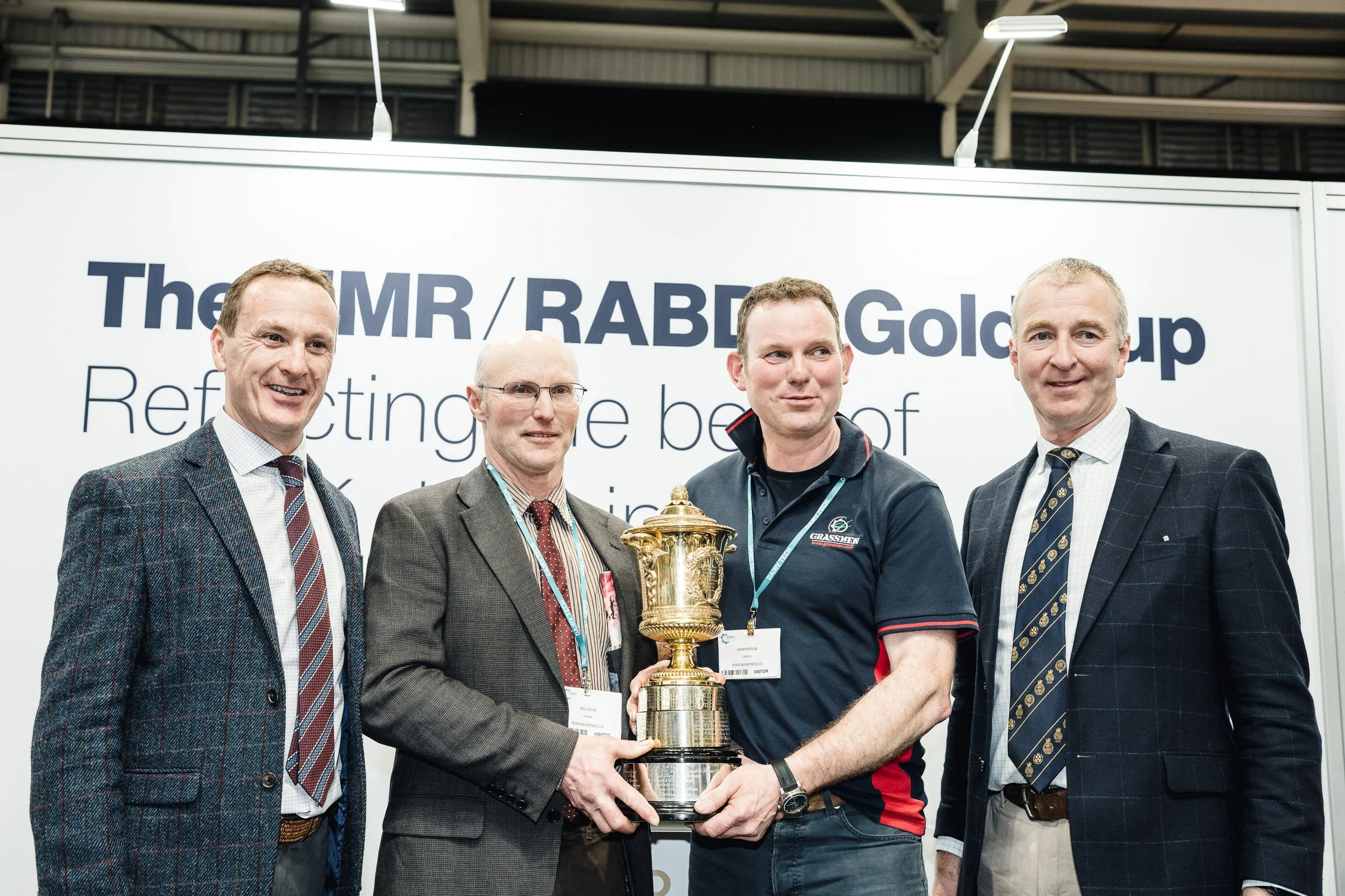 CORNISH DAIRY HERD TAKES TOP HONOUR IN  2025 NMR RABDF GOLD CUP 