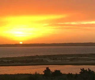 SUNRISE IN EDGARTOWN