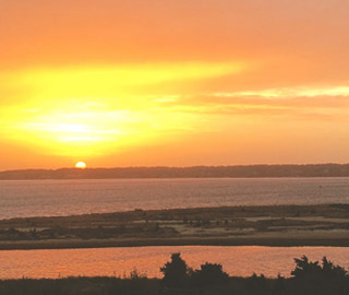 SUNRISE IN EDGARTOWN