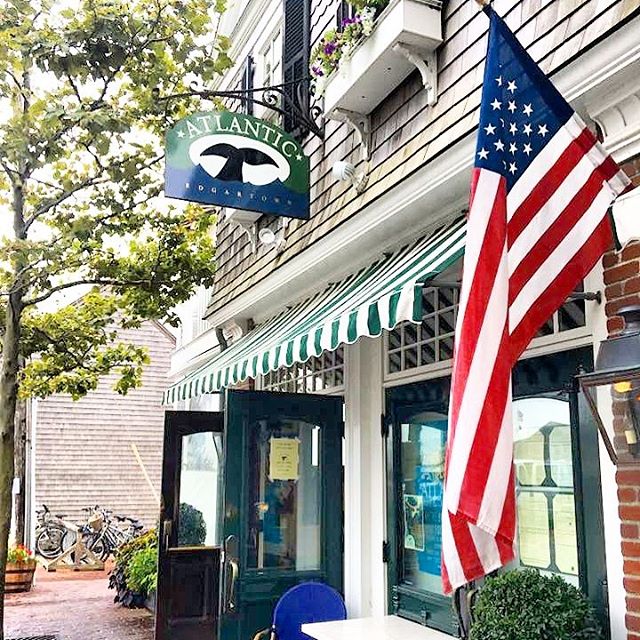 Looking forward to dinners at The Atlantic again 😋 @atlanticedgartown #MarthasVineyard #Edgartown #TheEnjoyCO #MV