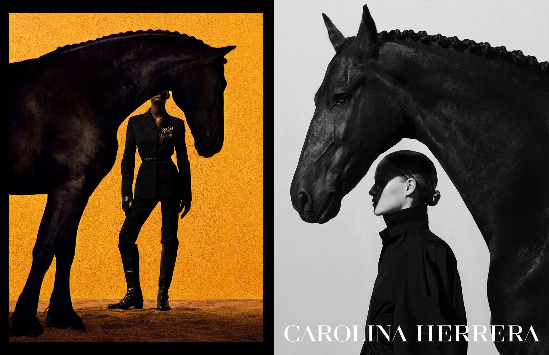 Carolina Herrera / Stallion Leather Suede