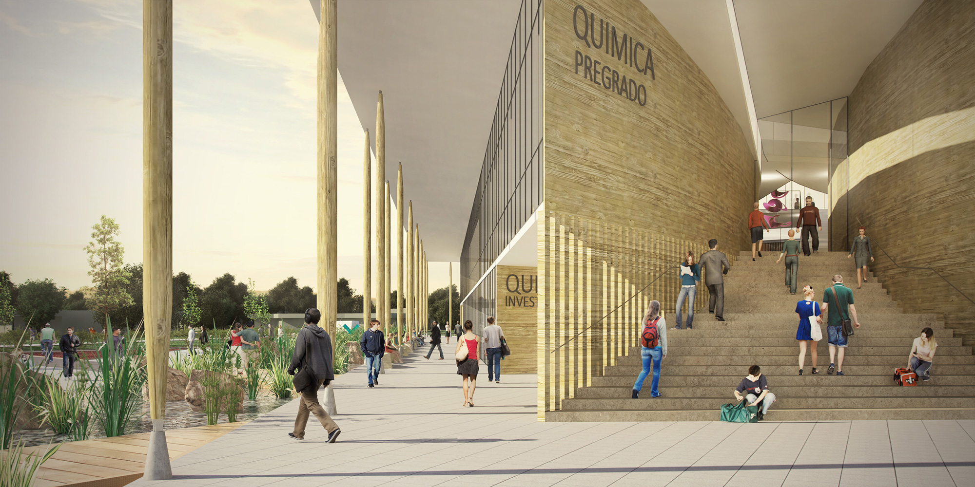 Edificio Instituto de Química y CICA, Universidad de Talca