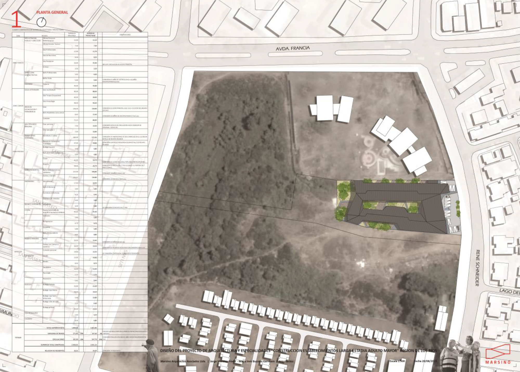 Fig. 03: Planta de emplazamiento de la propuesta 
