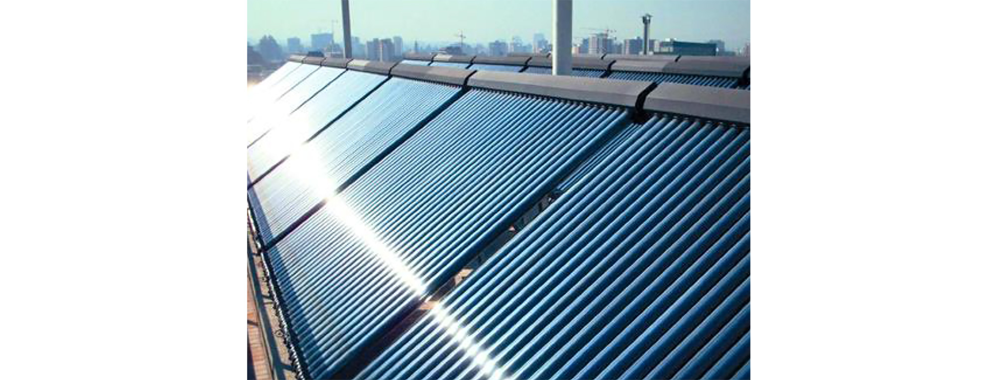 Fig. 16: Colectores solares para ACS.
