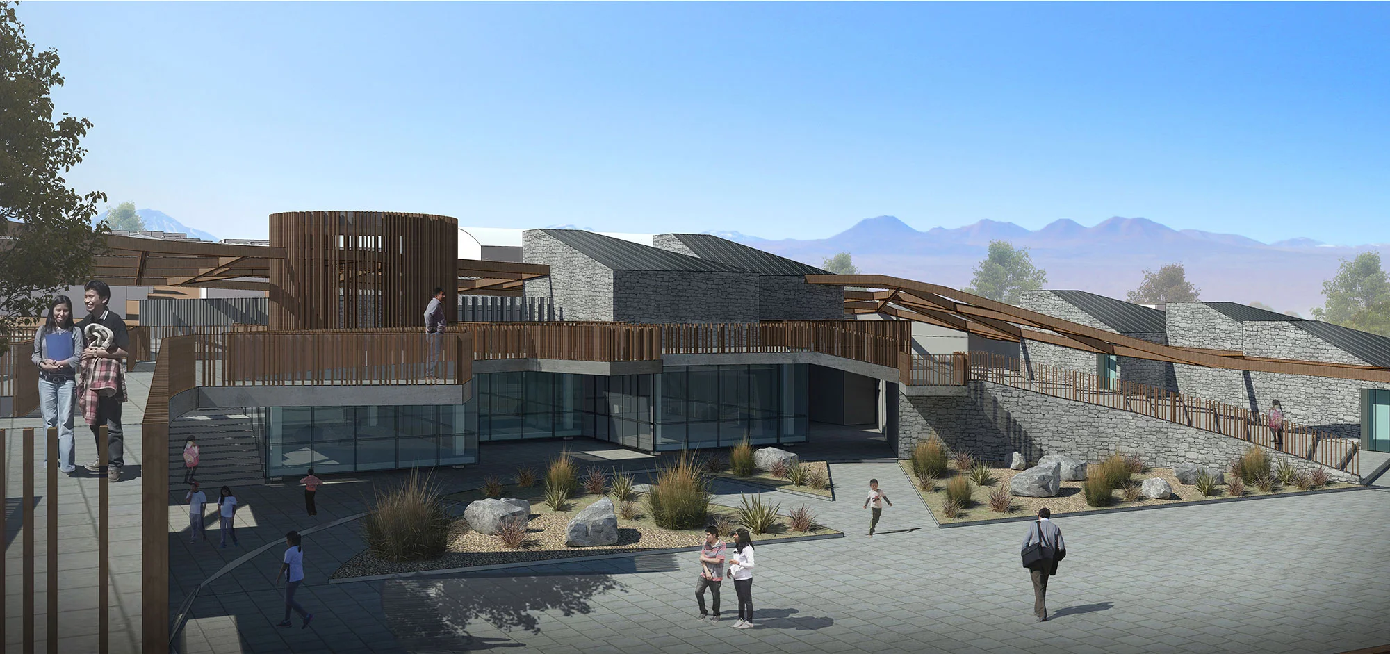 Anteproyecto Centro Educacional de Toconao