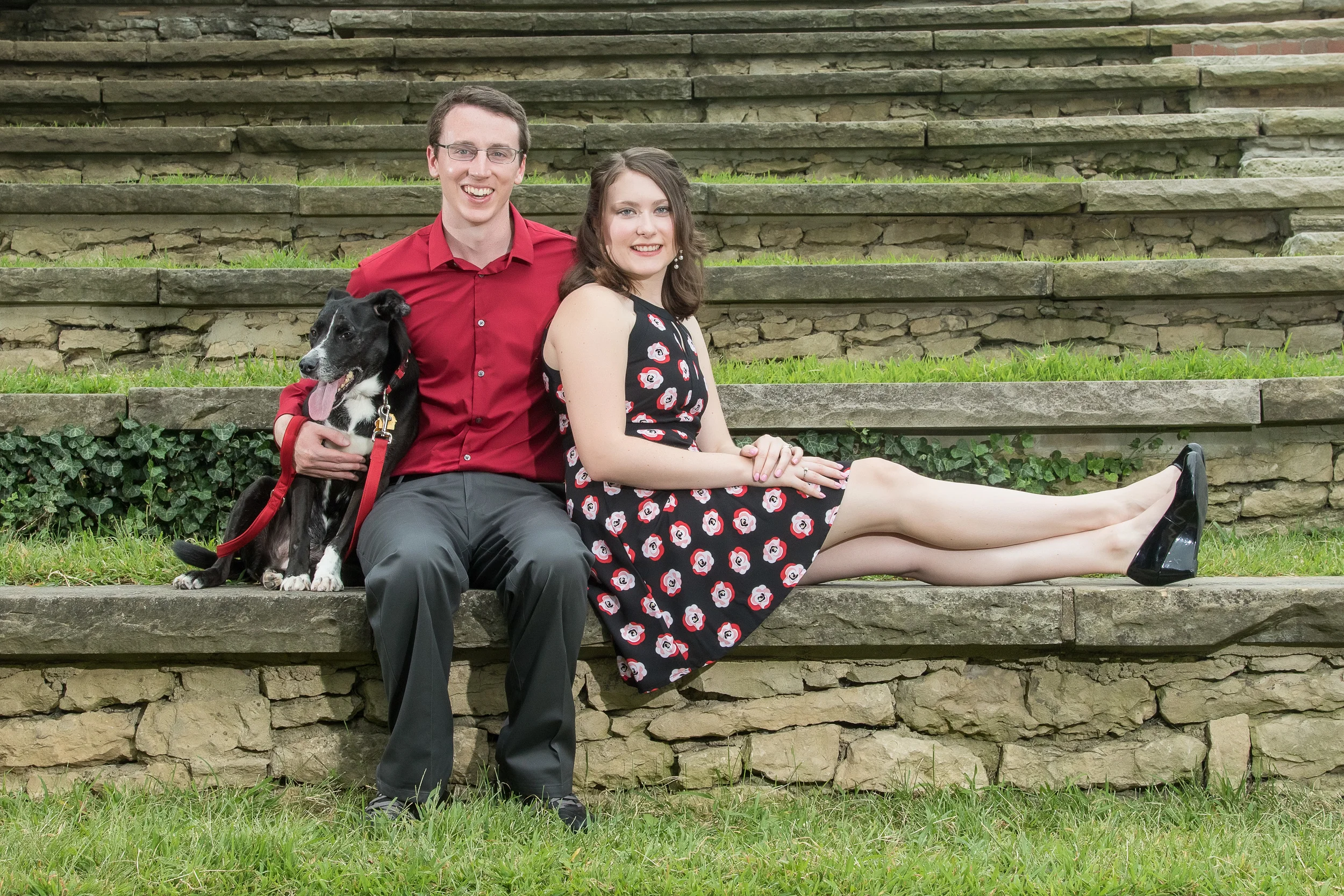 Kristen + Joe: Engagement Session - Ohio State University Campus, Columbus, Ohio