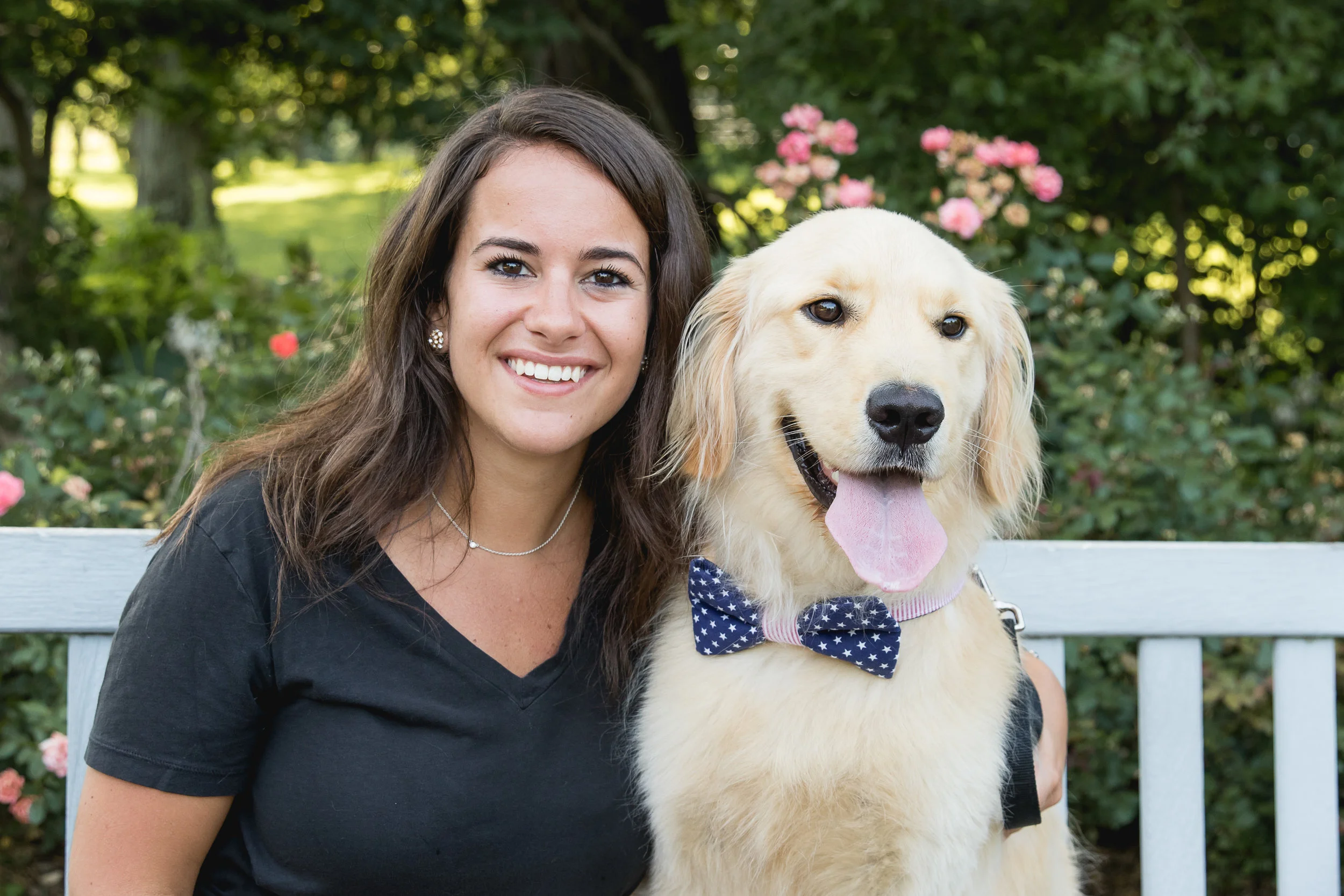 Known for it's beautiful rose gardens, the Columbus Park of Roses is dog-friendly and offers a variety of trees, benches, gazebos, and wooded areas.