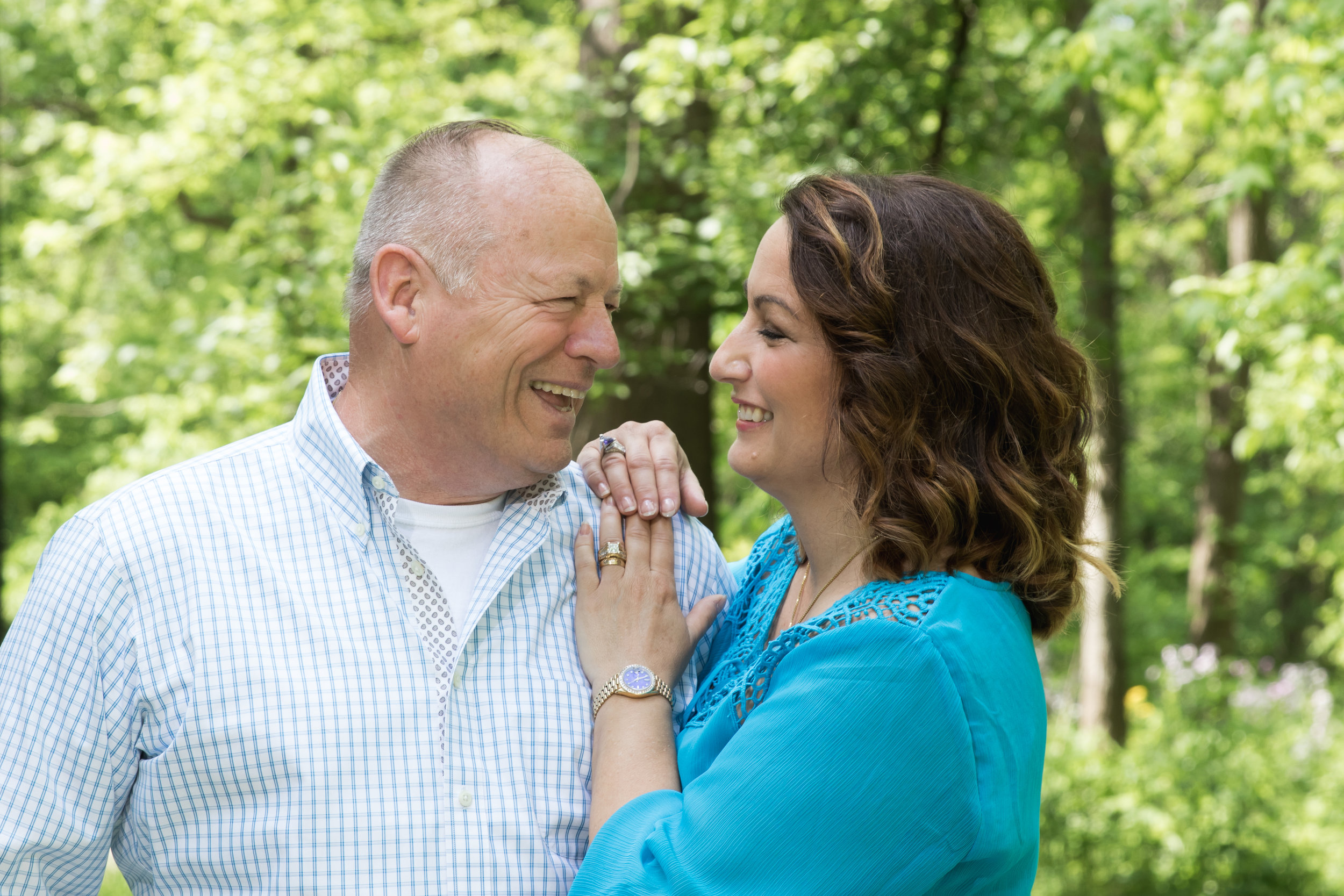 Suzanne & Ron Anniversary Portrait Session: Creekside Park & Plaza, Gahanna, Ohio