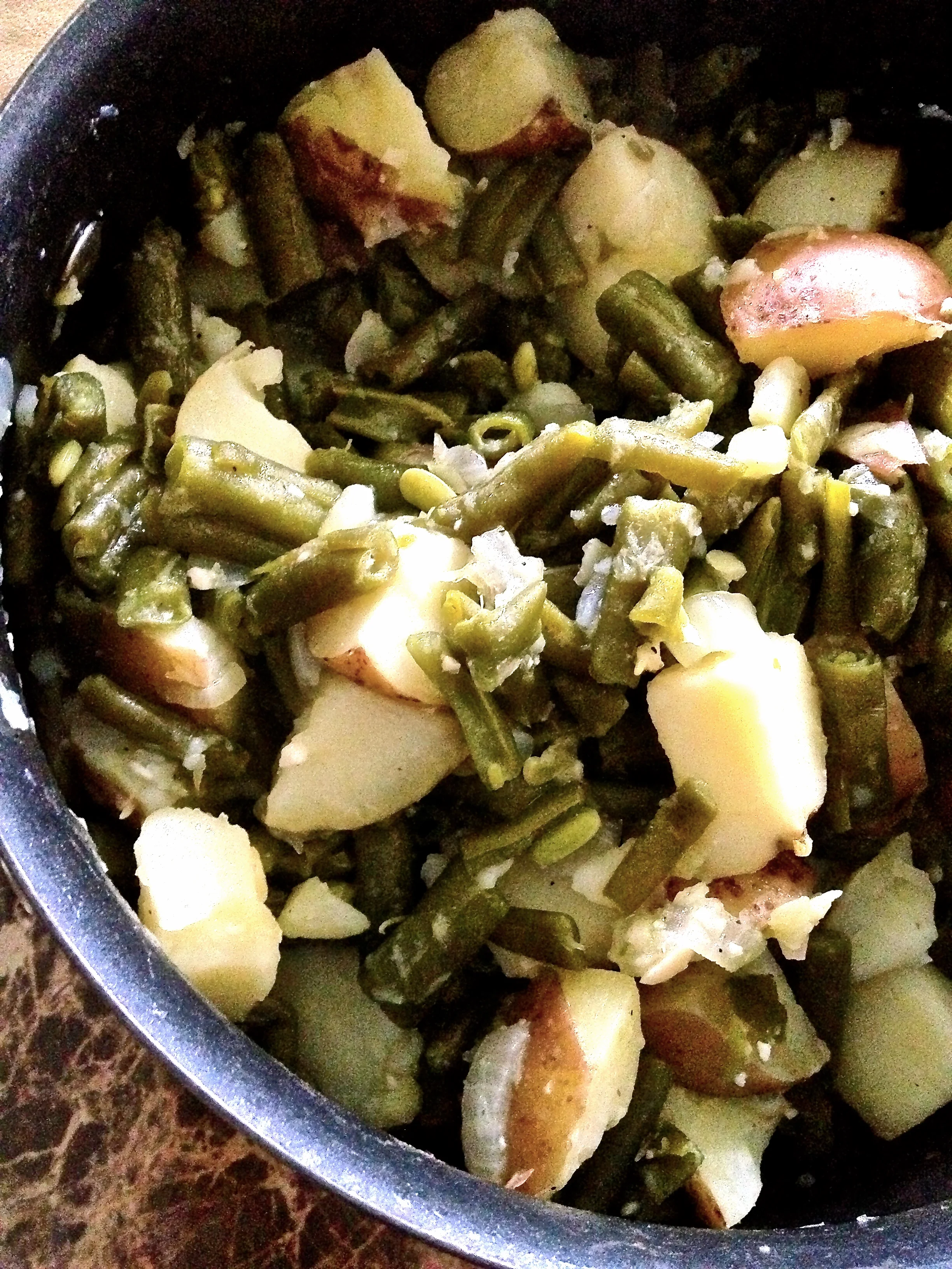Awesome Sides: Green Beans and Potatoes