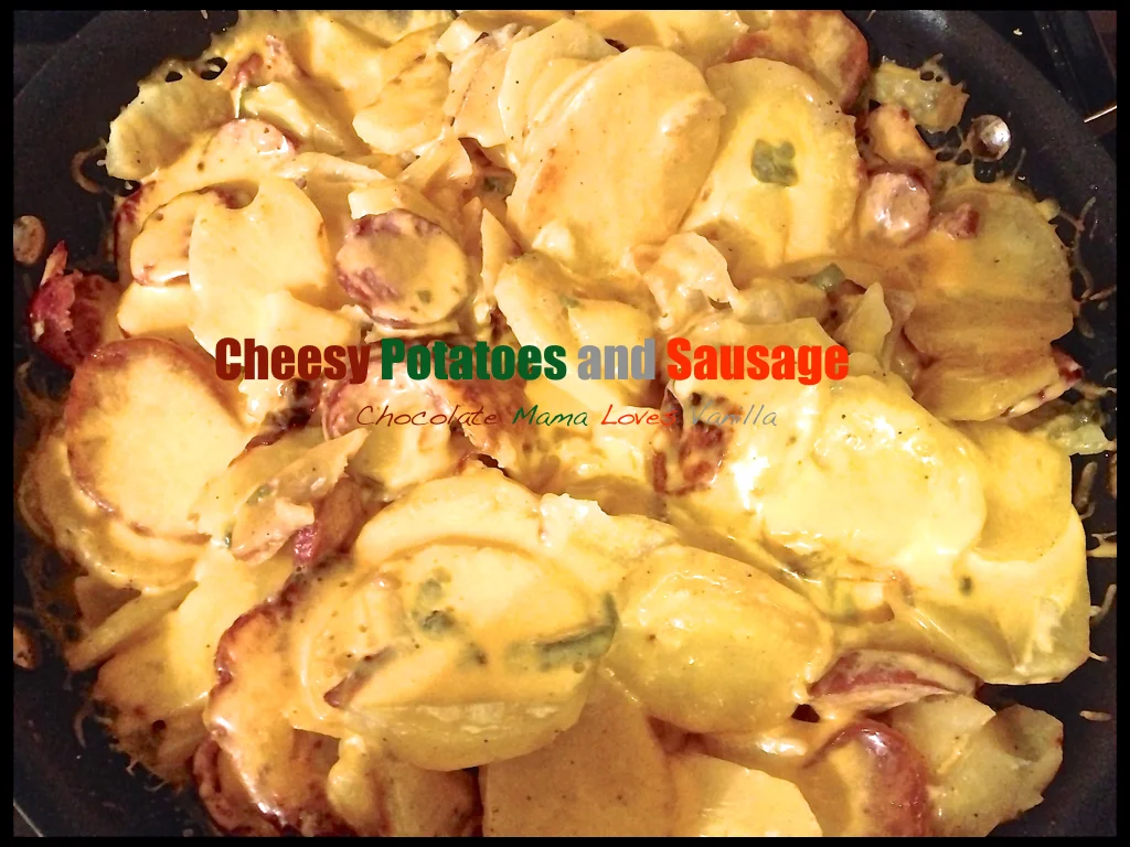 Cheesy Potatoes and Sausage