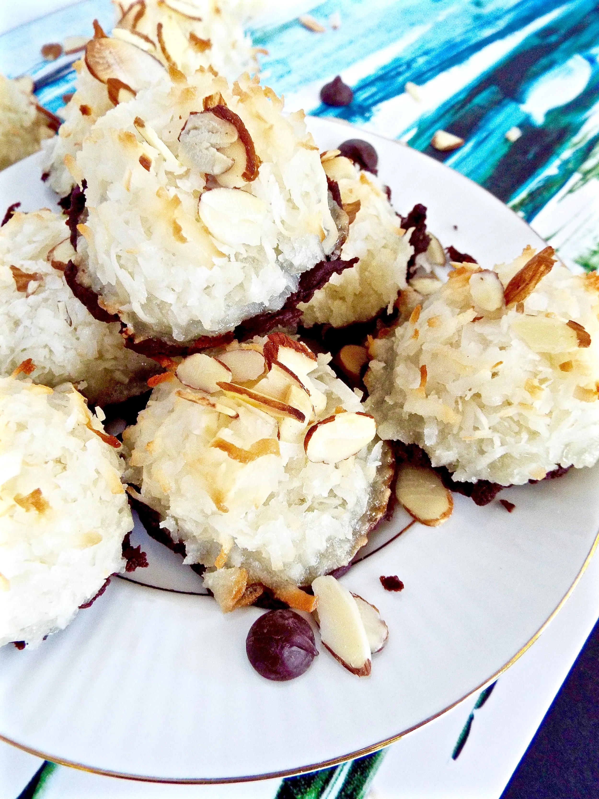 Chocolate Coconut Macaroons