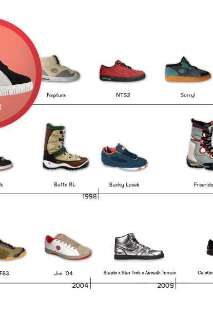 SH02 Airwalk Herren SneakerSlipper mit Logoapplikation /& Kontrastfarben