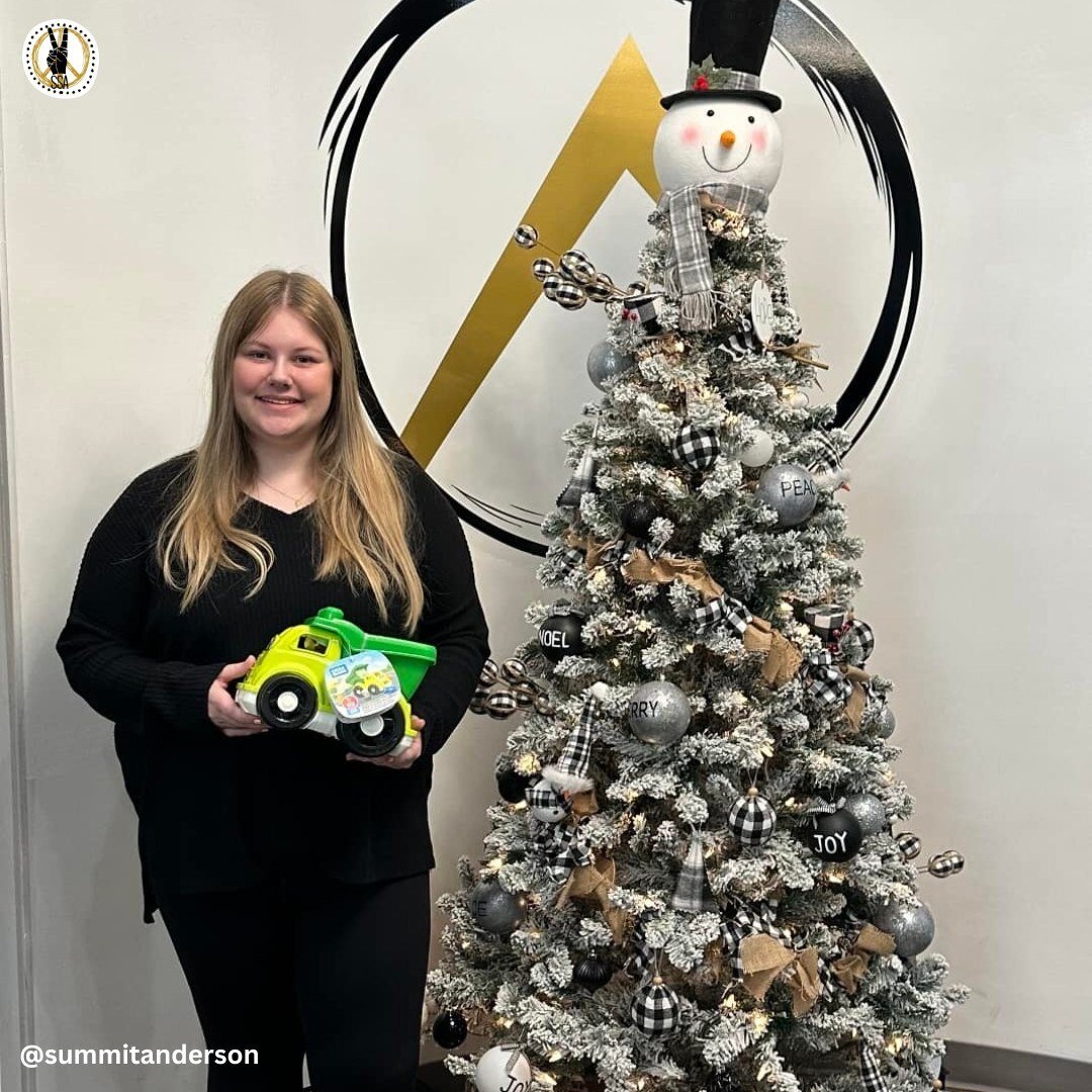 Thank you Emma Bigoss for being the first to donate a toy to our toy drive!!! 
.
.
.
#christmas #christmastree #christmasdecor #xmas #merrychristmas #love #christmastime #winter #handmade #natale #christmasgifts #santa #christmasdecorations #christma