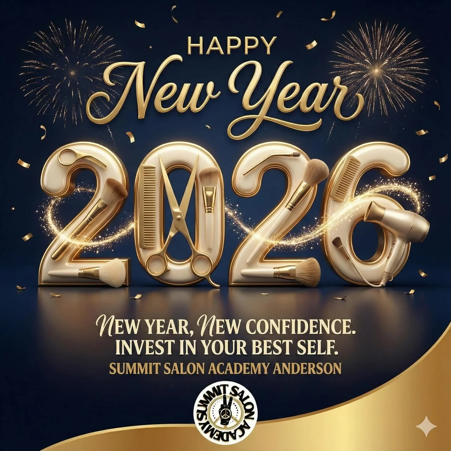 We hope your life transforms as much as the transformations you&rsquo;ll be creating this year! #happynewyear #2026