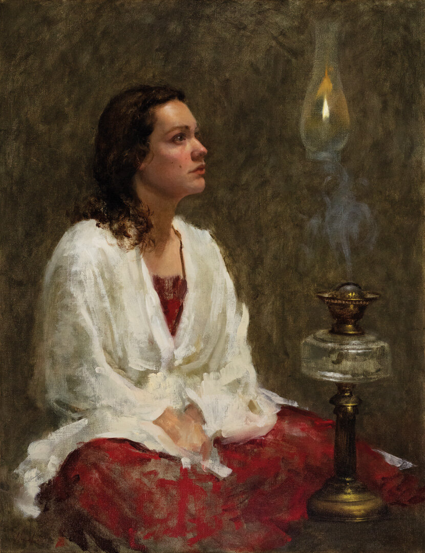 Bell, Book and Candle, oil on linen, 89 x 68.5 cm - Nneka Uzoigwe.jpg