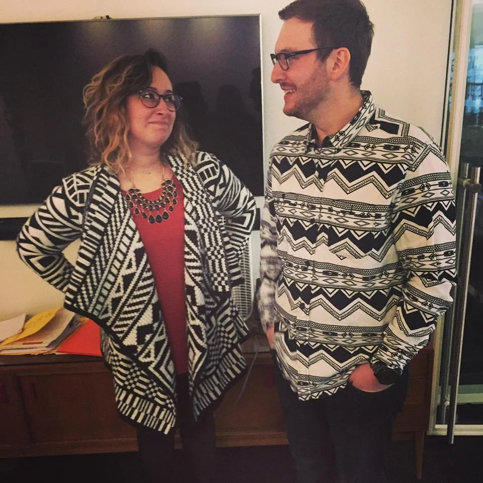 I like to match my partner. 