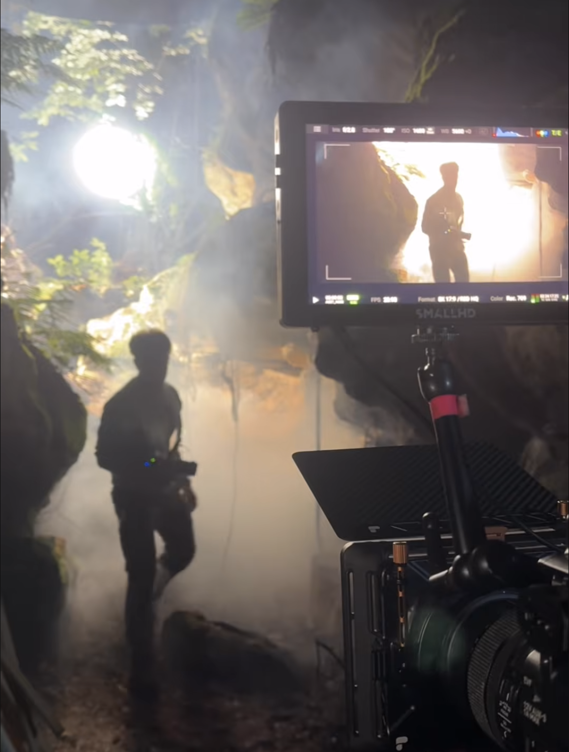 Shooting Cave Scenes