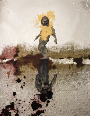 Procession , 46” x 36”, 2015. 