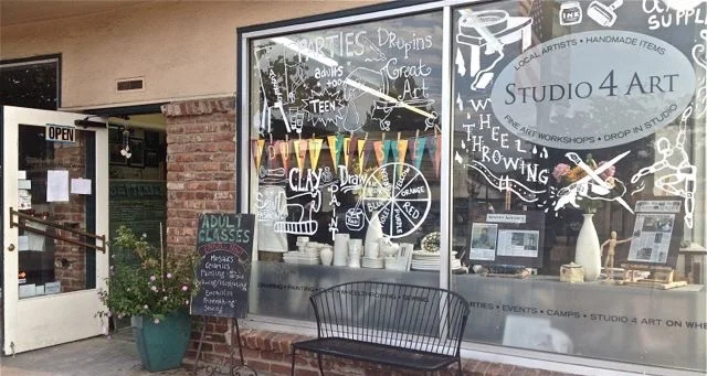 Studio4Art has art classes, year around art camps, drop in art studio, art pARTy, badge earning for Girl and Boy Scouts, and family art workshops.