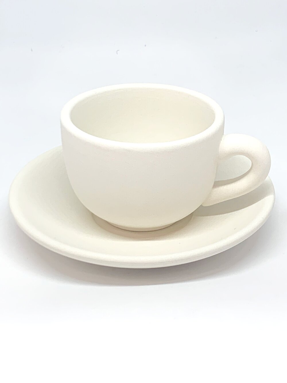 Custom Espresso Cup and Saucer