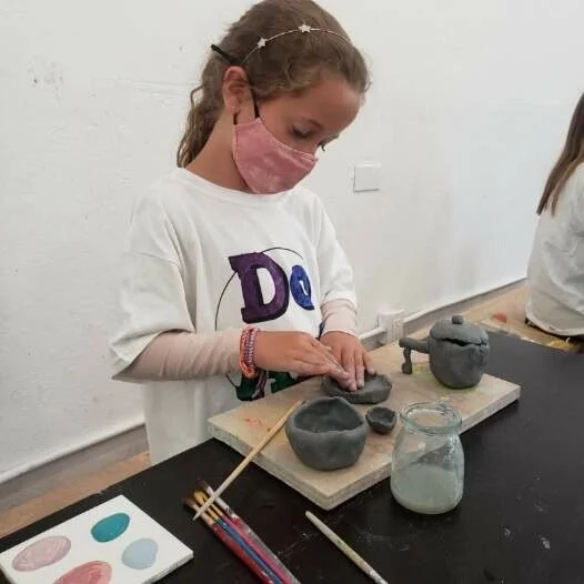 Clay + Sculpture art camp - San Rafael
