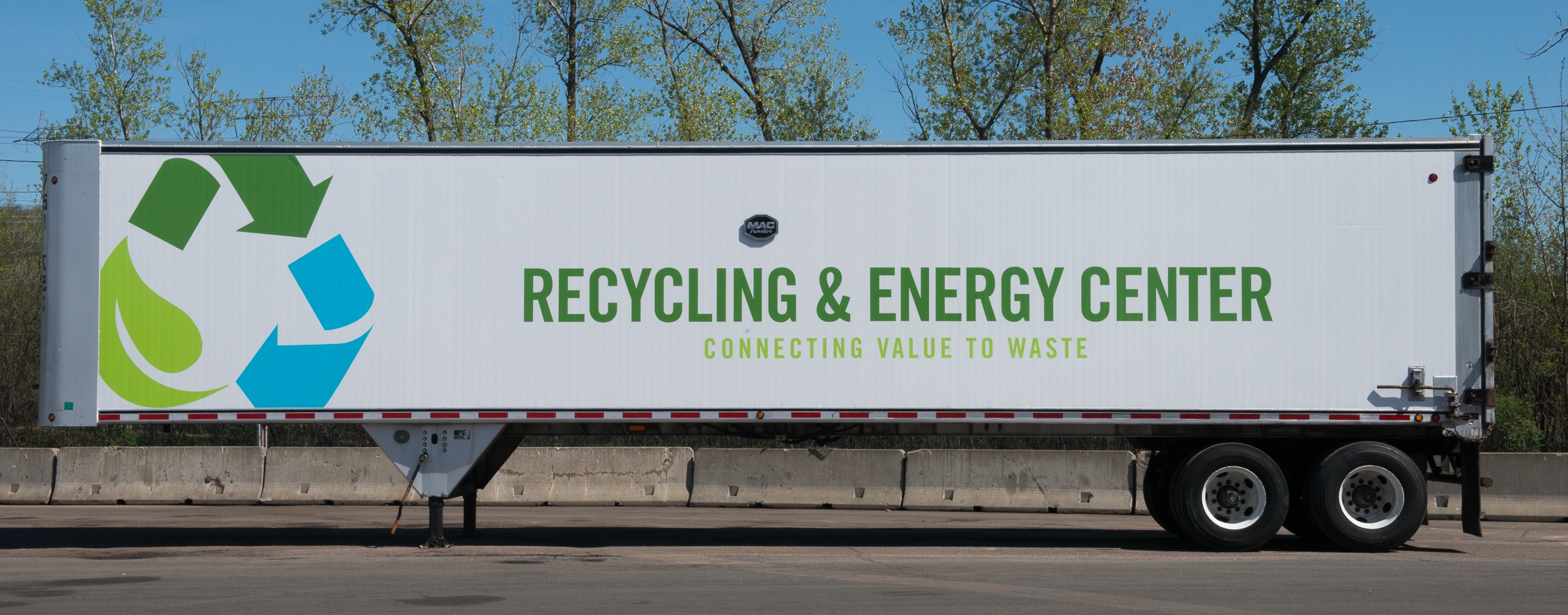 Recycling & Energy Center trailer