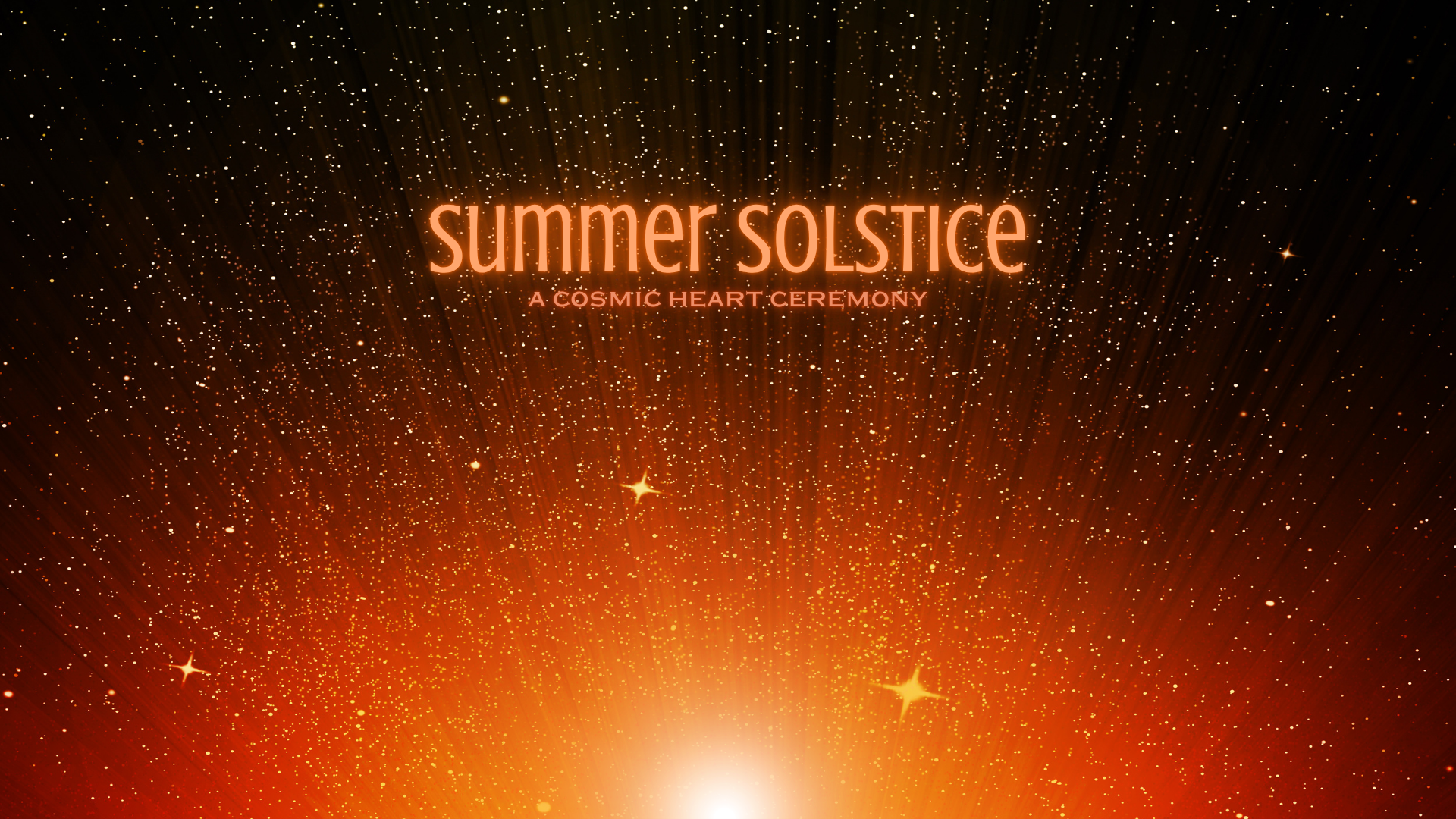 Summer Solstice Ceremony