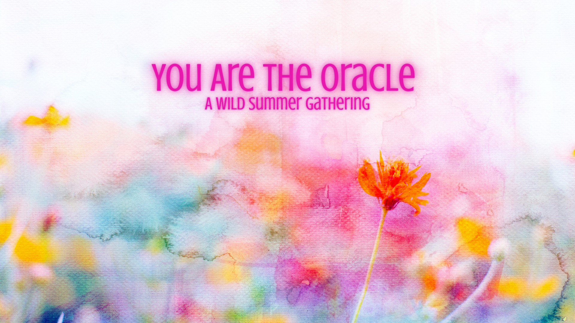 You Are the Oracle: A Wild Summer Gathering