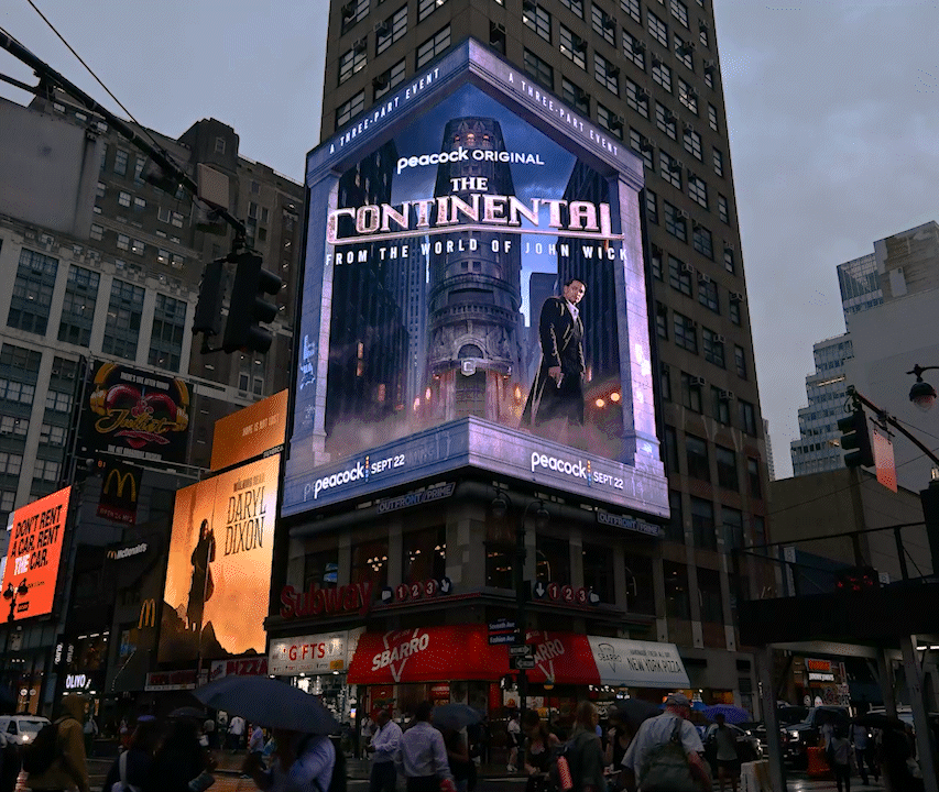 The Continental Digital OOH @ Penn Station