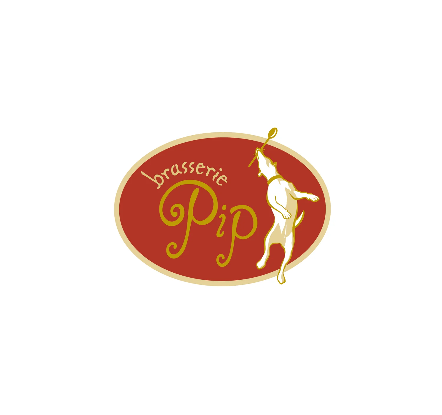 Brasserie Pip - Logo Design