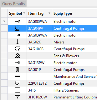 Visualize results Instantly show and highlight query results on the P&ID drawings.