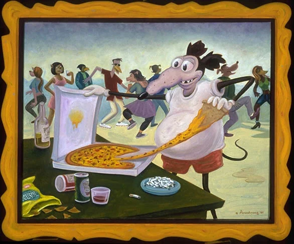 Mickey Rat's Pizza Party - SOLD