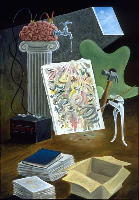 Self Portrait of the Artist in his Garret