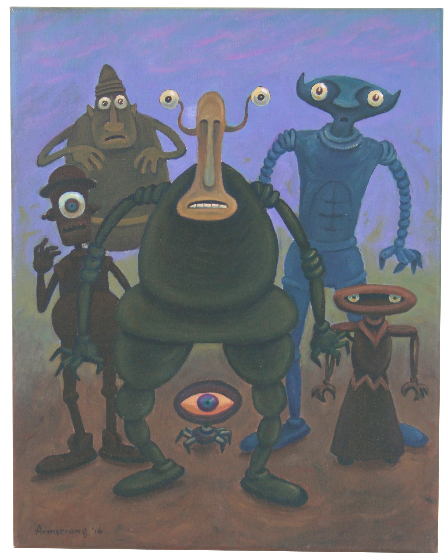 Robot Family Portrait