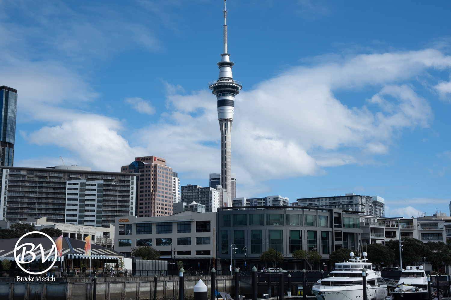 Photo of Auckland, New Zealand with the Sky Tower in the background