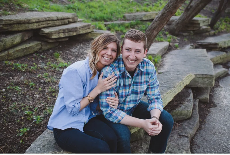engagement photos chicago