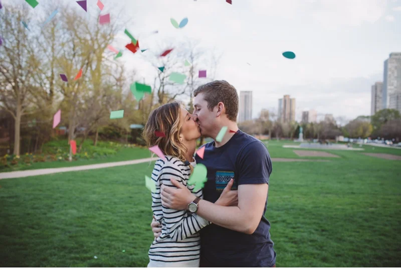 engagement photos chicago