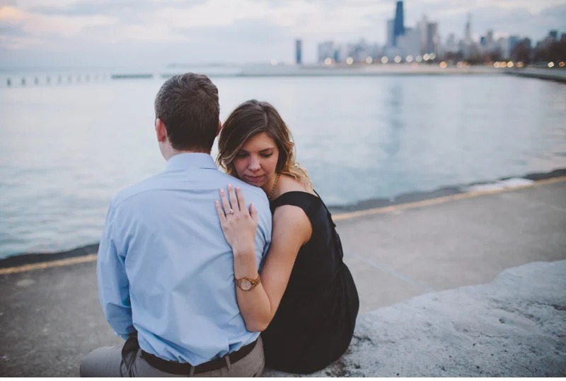 engagement photos chicago