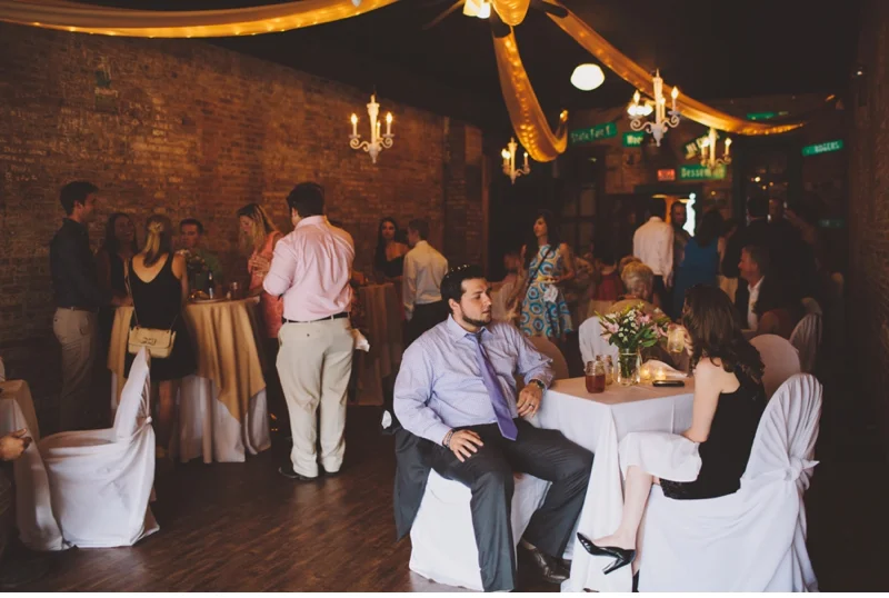 genettis hold in the wall wedding