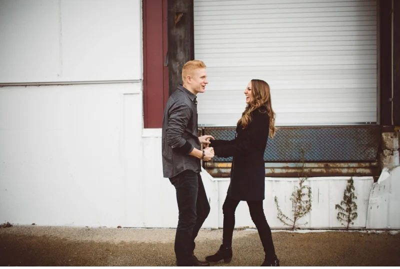 bourbonnais laughing couple