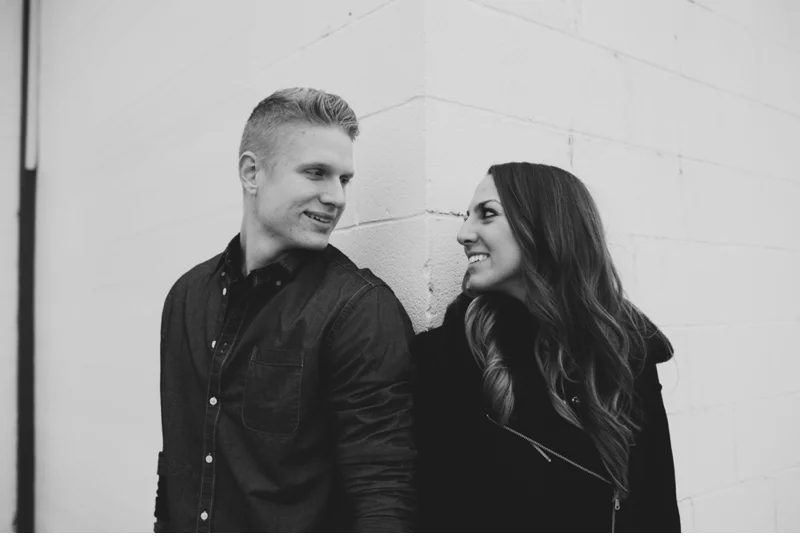 couple looking at each other