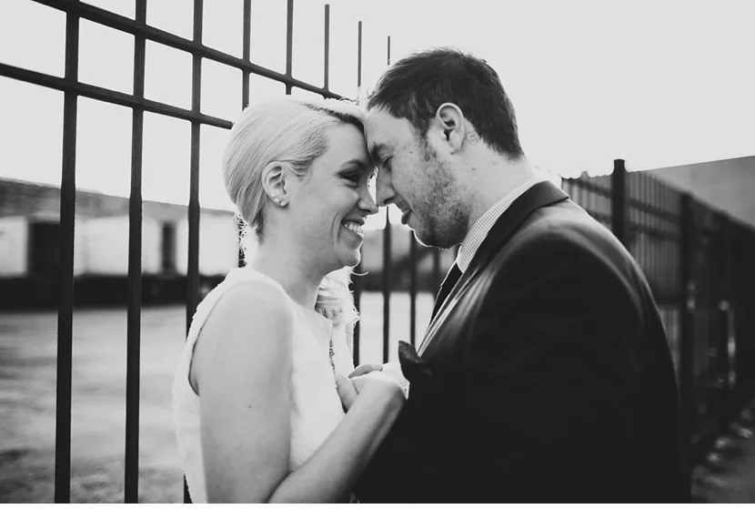 laughing couple